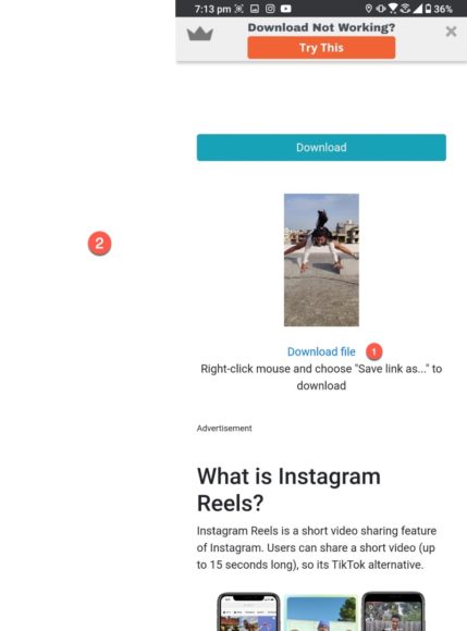 download reel instagram