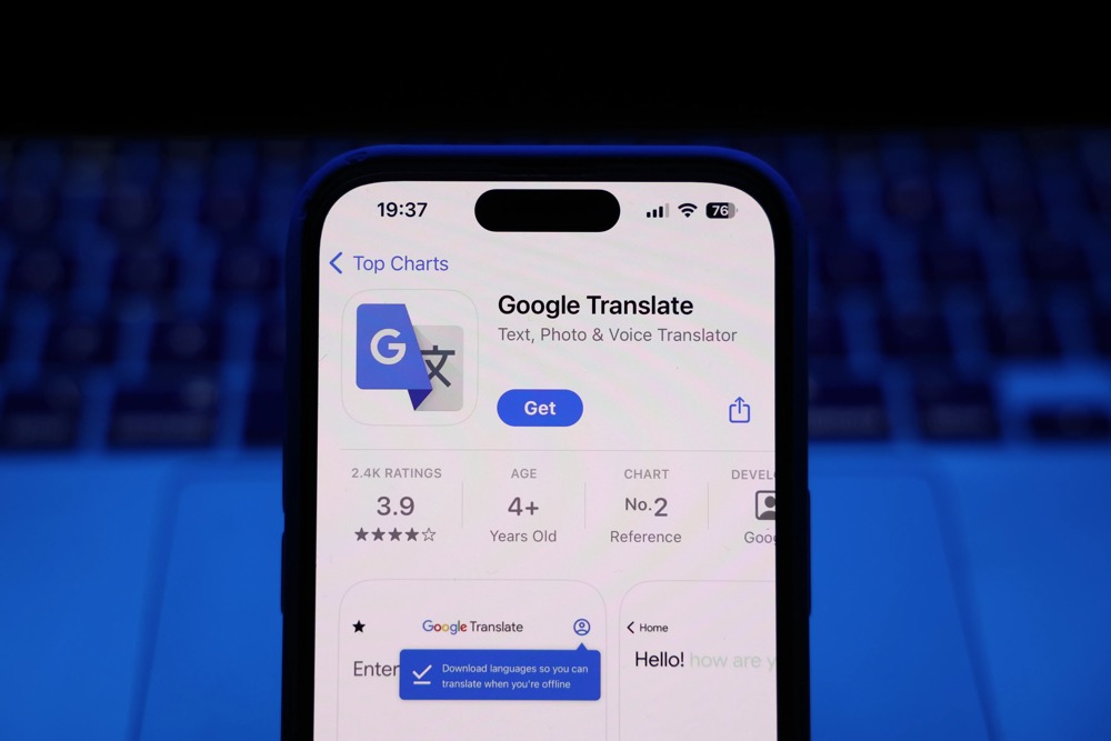 Google Translate AI interpreter for Indian users